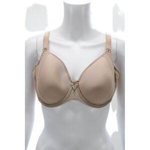 Elomi Womens Under Wire Bra Beige Size 36 DDD